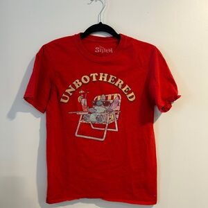 Stitch unbothered T Shirt